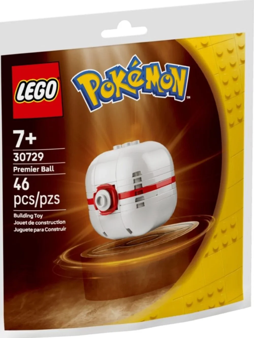 LEGO 30729 Pokémon Premier Ball New Sealed in Hand
